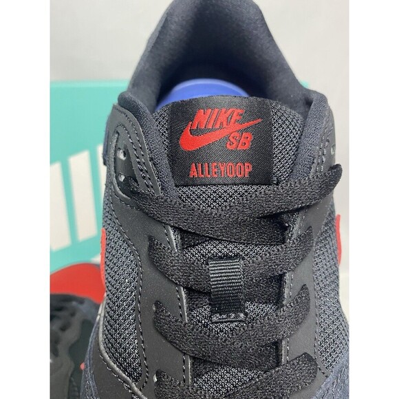 Nike Alleyoop Sneakers Men’s 11 Black White Red CJ0882-006 NIB New With Box - Picture 5 of 6